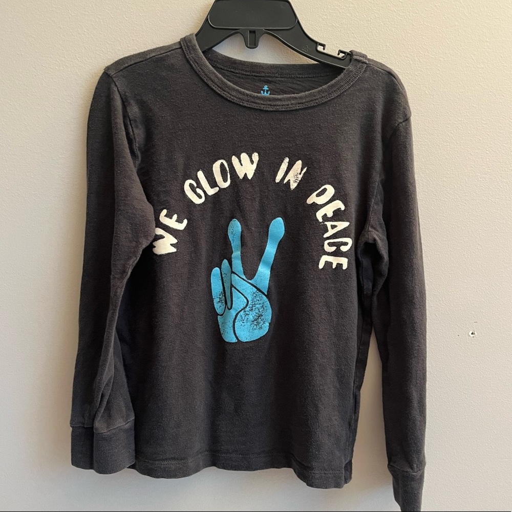 Crewcuts GLOWS in the dark long-sleeved shirt
